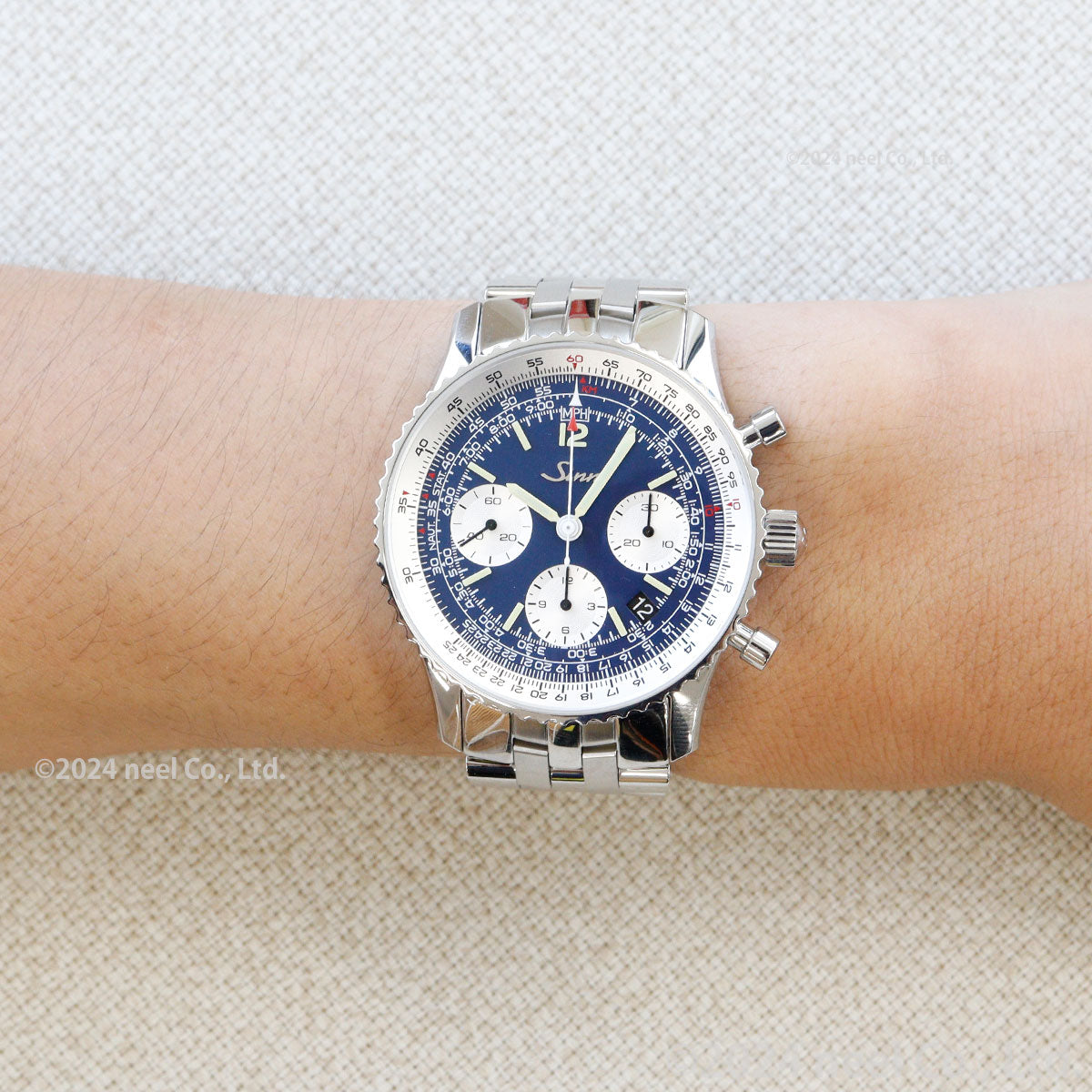 Sinn ジン 903.St.B.E.II 腕時計 Instrument Chronographs インストゥルメント クロノグラフ ステンレスバンド ドイツ製【60回分割手数料無料!】
