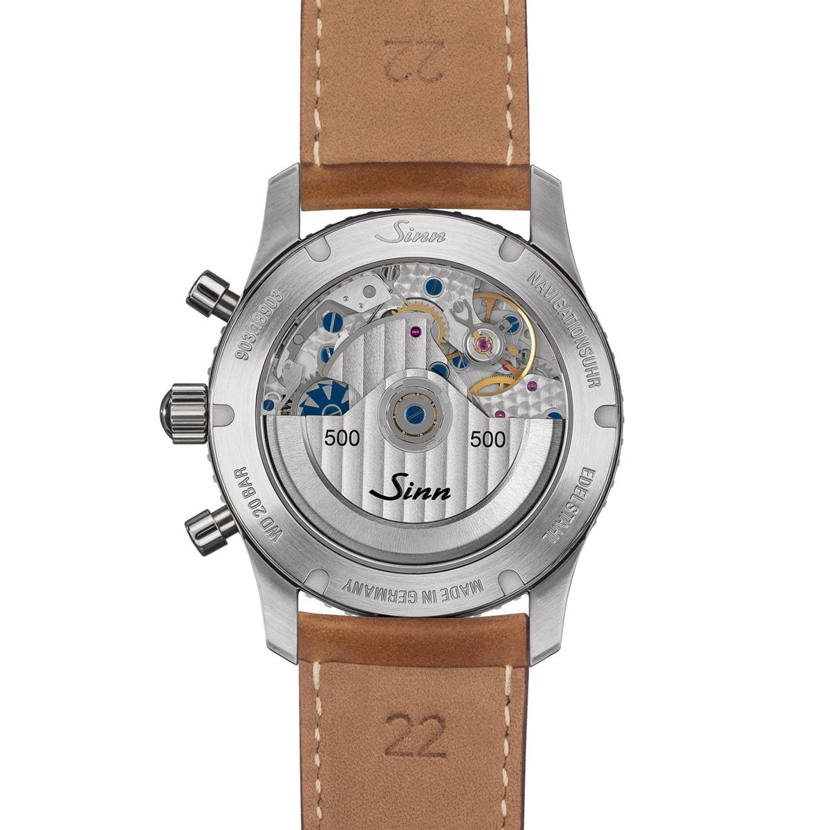 Sinn ジン 903.St.HB 限定 腕時計 Instrument Chronographs インストゥルメント クロノグラフ ステンレスバンド ドイツ製【60回分割手数料無料!】