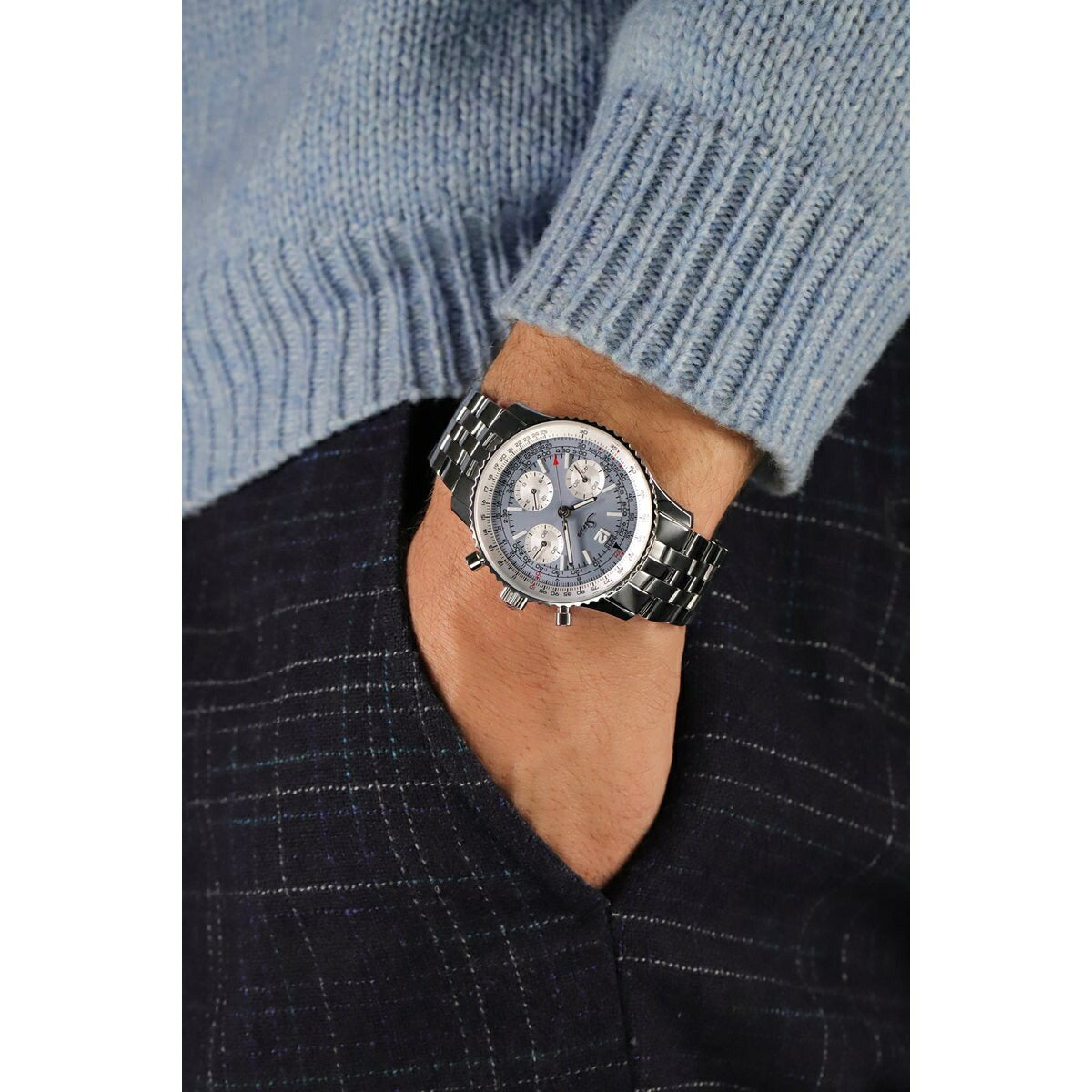 Sinn ジン 903.St.HB 限定 腕時計 Instrument Chronographs インストゥルメント クロノグラフ ステンレスバンド ドイツ製【60回分割手数料無料!】