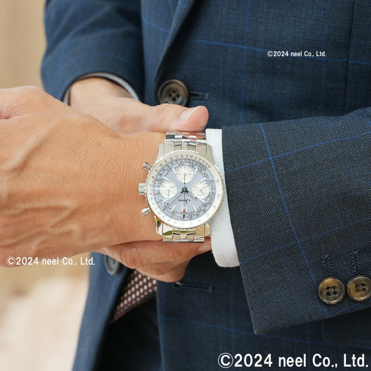 Sinn ジン 903.St.HB 限定 腕時計 Instrument Chronographs インストゥルメント クロノグラフ ステンレスバンド ドイツ製【60回分割手数料無料!】