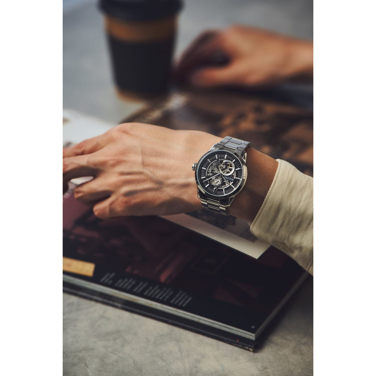 ブローバ BULOVA 腕時計 メンズ 自動巻き メカニカル クラシック CLASSIC 96A208【60回分割手数料無料!】