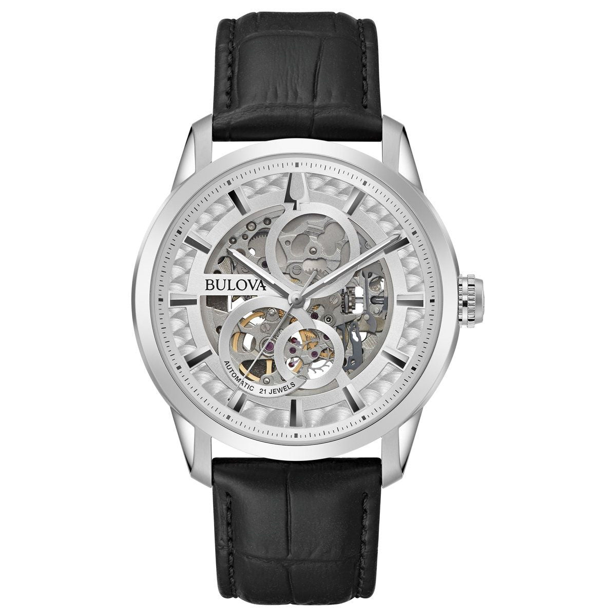 ブローバ BULOVA 腕時計 メンズ 自動巻き メカニカル スケルトン クラシック Classic 96A266【60回分割手数料無料!】