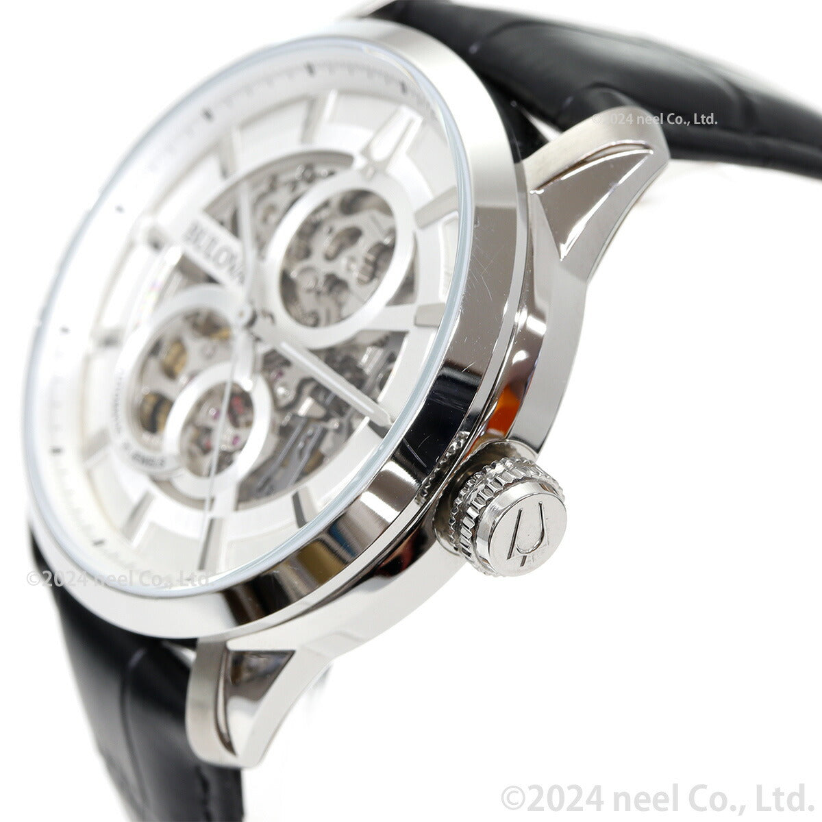ブローバ BULOVA 腕時計 メンズ 自動巻き メカニカル スケルトン クラシック Classic 96A266【60回分割手数料無料!】