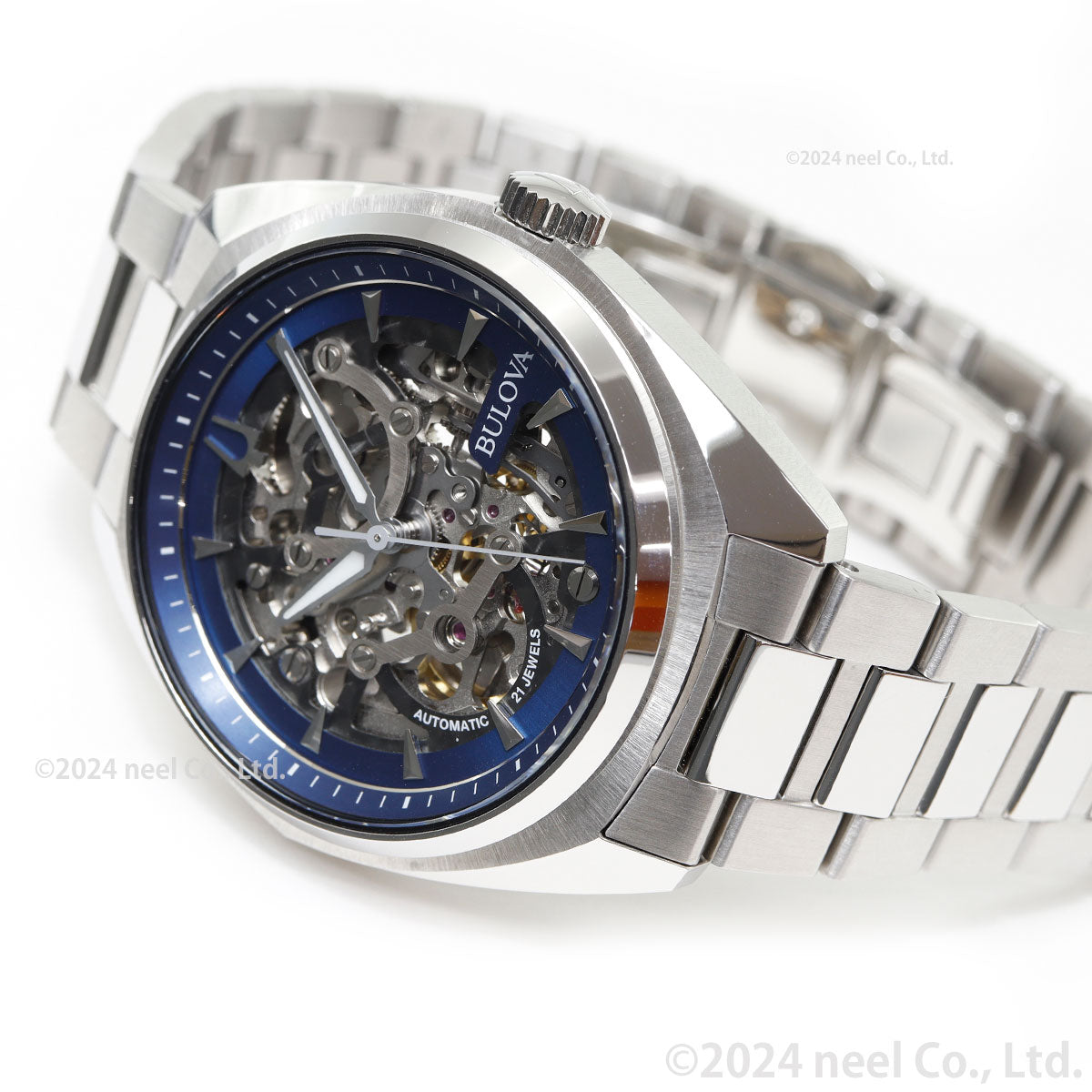ブローバ BULOVA 腕時計 メンズ 自動巻き メカニカル クラシック サーベイヤー Classic 96A292【60回分割手数料無料!】