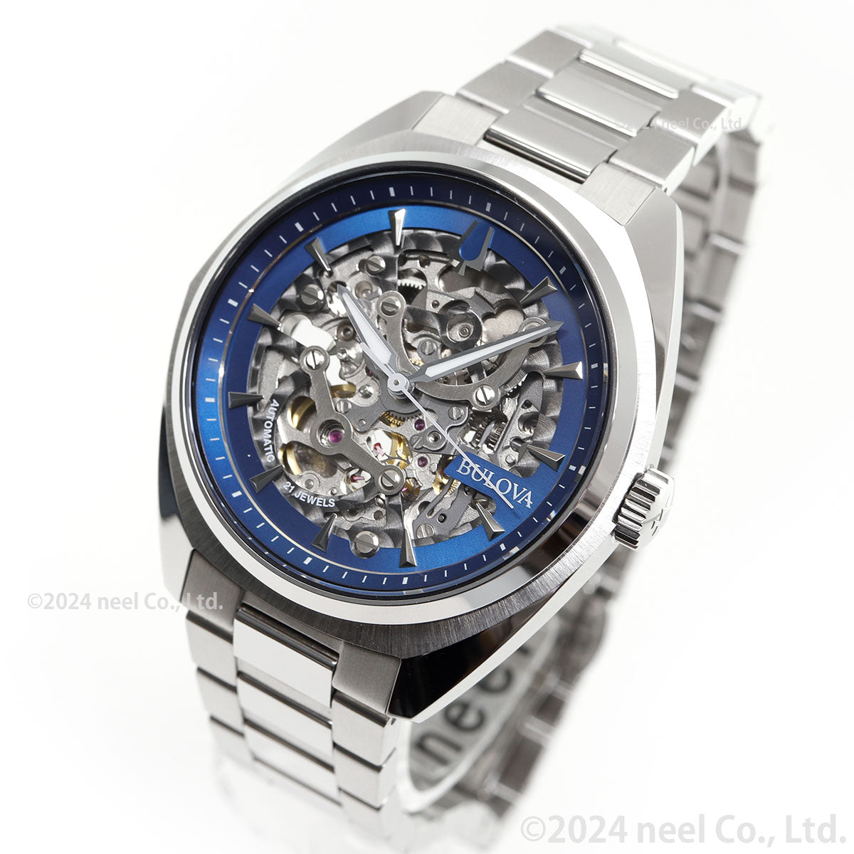 ブローバ BULOVA 腕時計 メンズ 自動巻き メカニカル クラシック サーベイヤー Classic 96A292【60回分割手数料無料!】