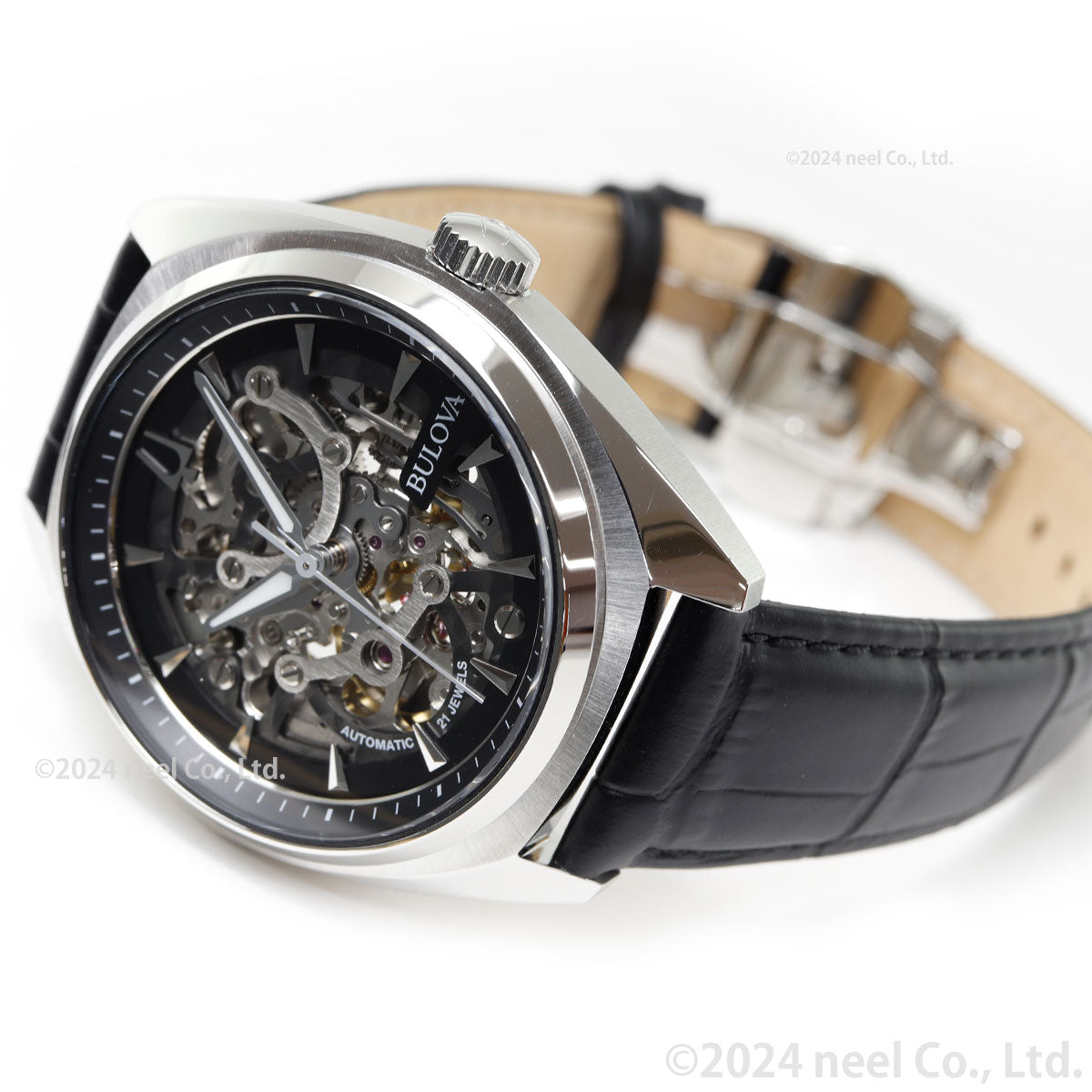 ブローバ BULOVA 腕時計 メンズ 自動巻き メカニカル クラシック サーベイヤー Classic 96A310【60回分割手数料無料!】