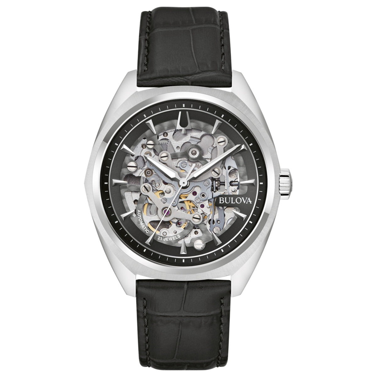 ブローバ BULOVA 腕時計 メンズ 自動巻き メカニカル クラシック サーベイヤー Classic 96A310【60回分割手数料無料!】