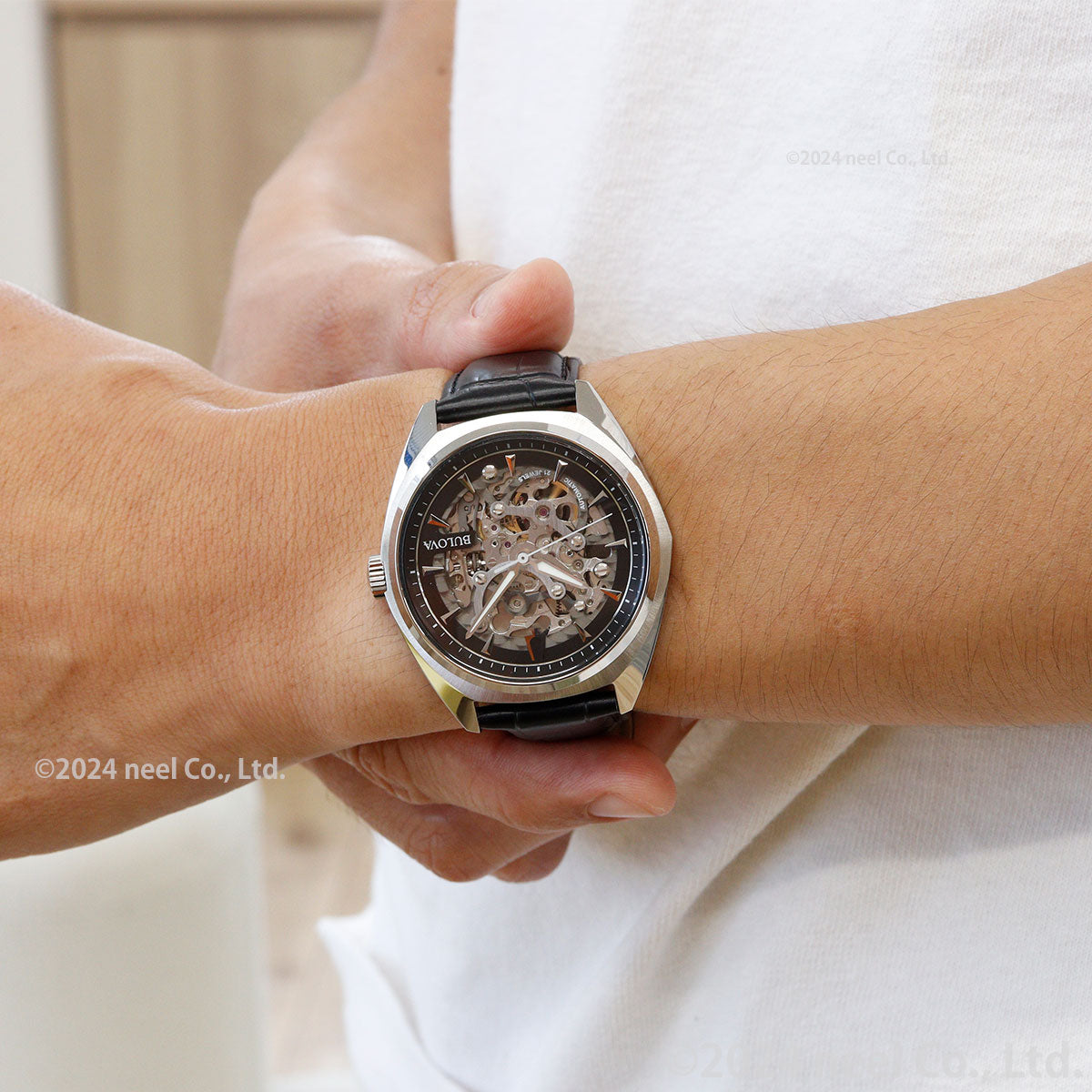 ブローバ BULOVA 腕時計 メンズ 自動巻き メカニカル クラシック サーベイヤー Classic 96A310【60回分割手数料無料!】