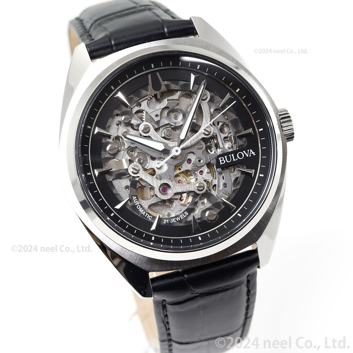 ブローバ BULOVA 腕時計 メンズ 自動巻き メカニカル クラシック サーベイヤー Classic 96A310【60回分割手数料無料!】