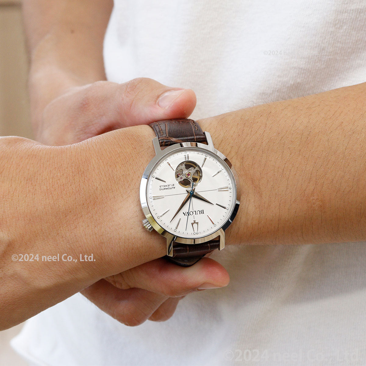 ブローバ BULOVA 腕時計 メンズ 自動巻き メカニカル クラシック Classic 96A318【60回分割手数料無料!】