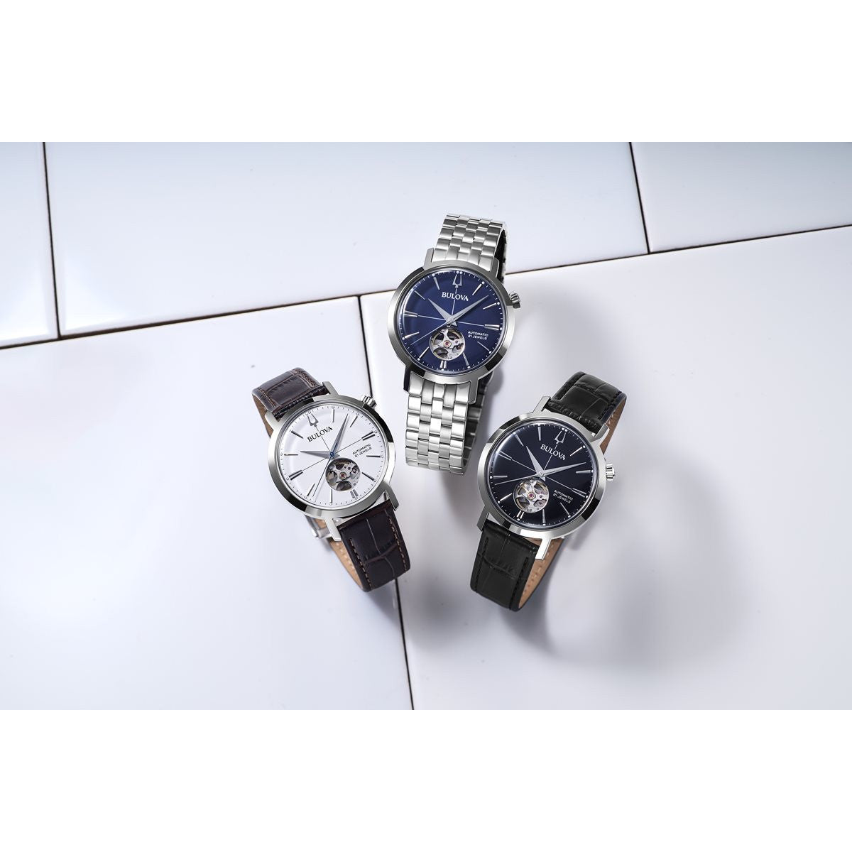ブローバ BULOVA 腕時計 メンズ 自動巻き メカニカル クラシック Classic 96A320【60回分割手数料無料!】