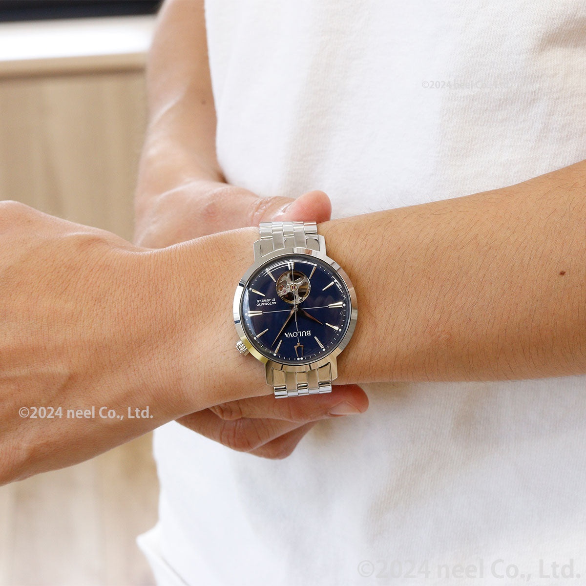 ブローバ BULOVA 腕時計 メンズ 自動巻き メカニカル クラシック Classic 96A320【60回分割手数料無料!】