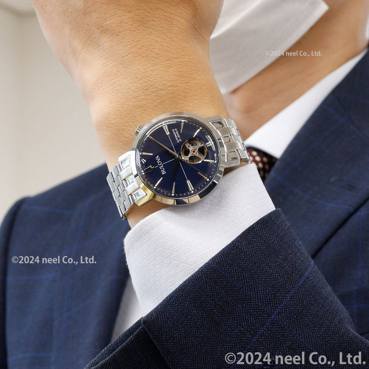 ブローバ BULOVA 腕時計 メンズ 自動巻き メカニカル クラシック Classic 96A320【60回分割手数料無料!】