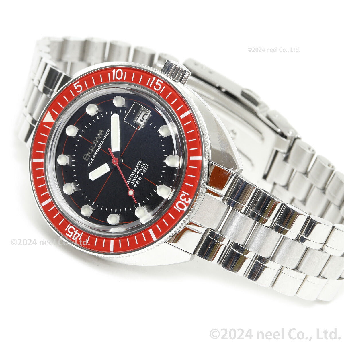 ブローバ BULOVA 腕時計 メンズ 自動巻き メカニカル アーカイブシリーズ Archives Series オーシャノグラファー デビルダイバー Devil Diver 96B343【60回分割手数料無料!】