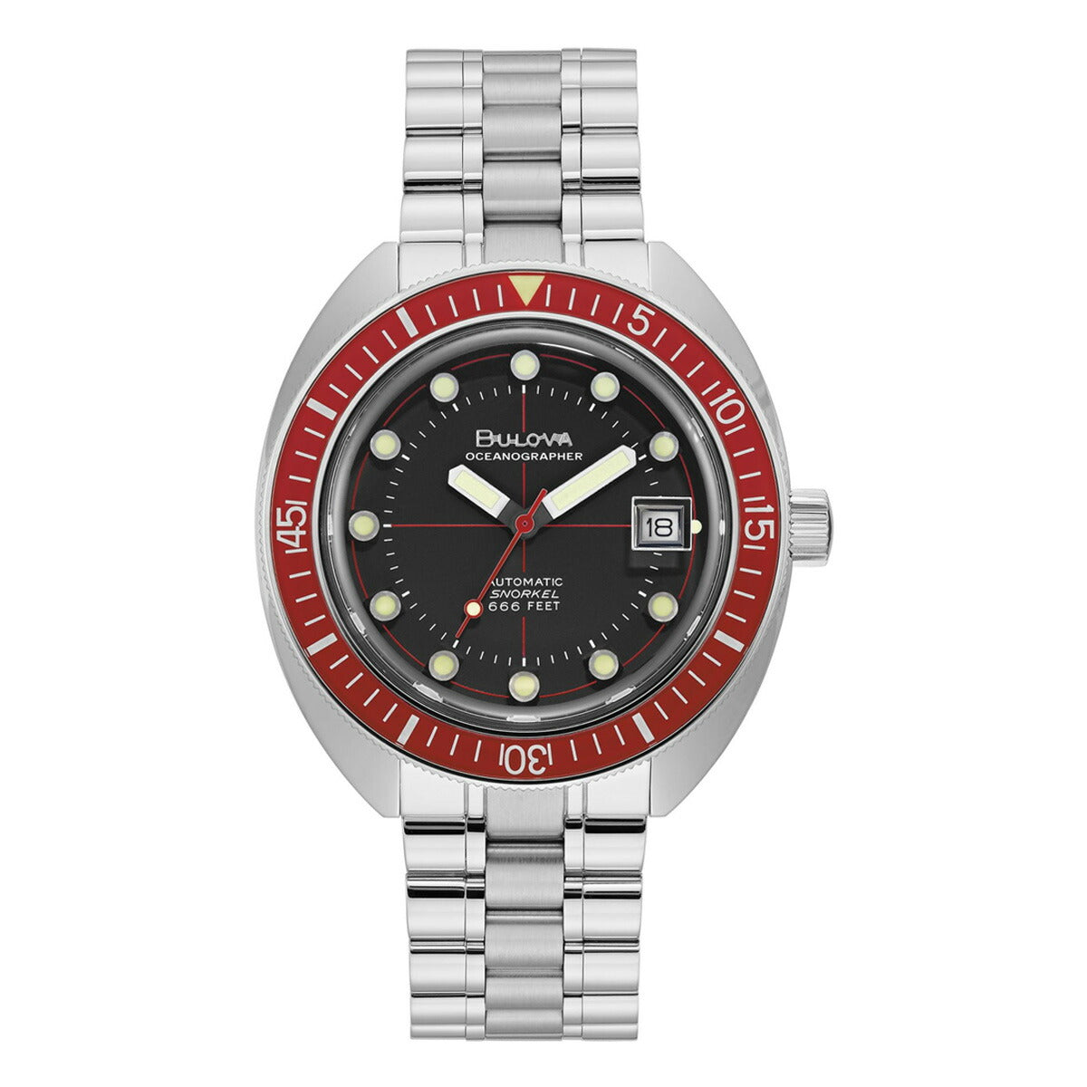 ブローバ BULOVA 腕時計 メンズ 自動巻き メカニカル アーカイブシリーズ Archives Series オーシャノグラファー デビルダイバー Devil Diver 96B343【60回分割手数料無料!】