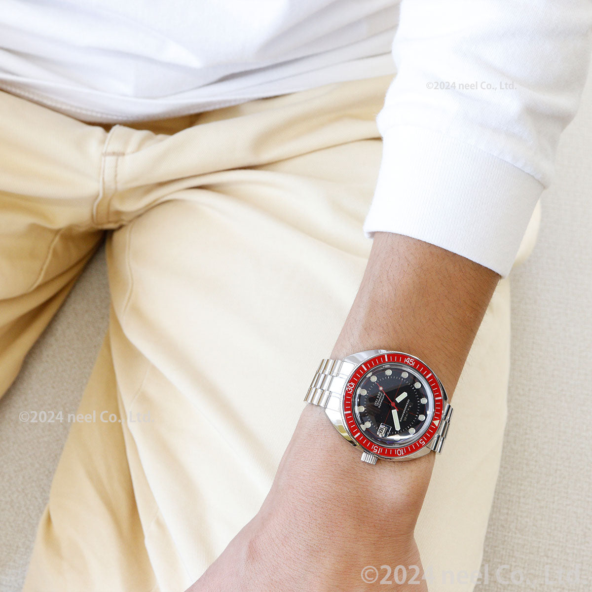 ブローバ BULOVA 腕時計 メンズ 自動巻き メカニカル アーカイブシリーズ Archives Series オーシャノグラファー デビルダイバー Devil Diver 96B343【60回分割手数料無料!】