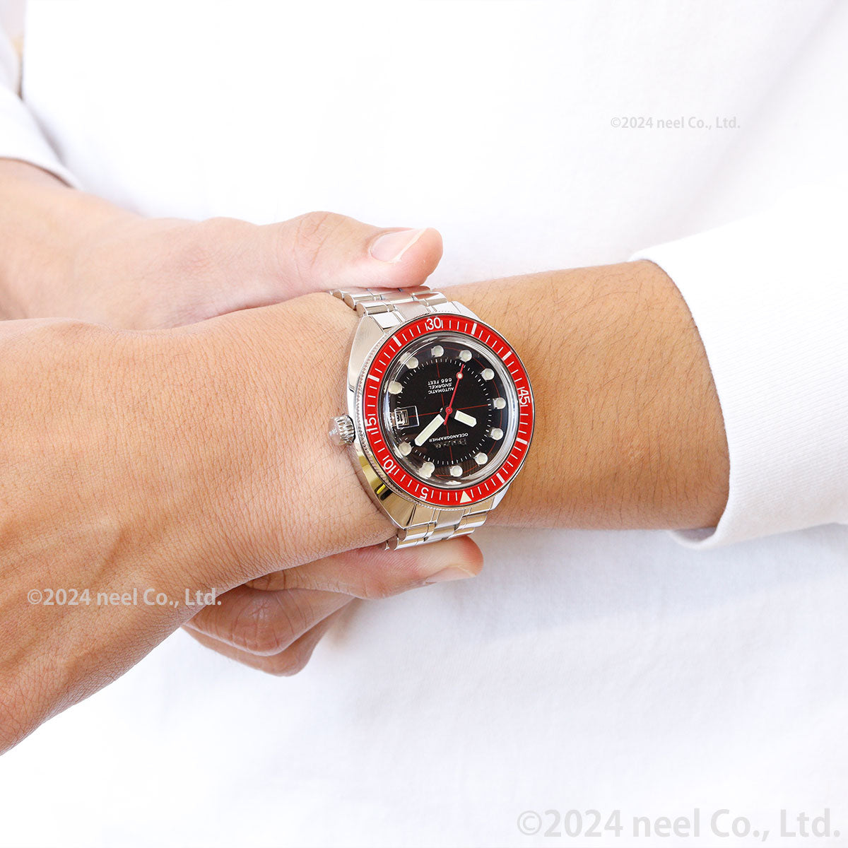 ブローバ BULOVA 腕時計 メンズ 自動巻き メカニカル アーカイブシリーズ Archives Series オーシャノグラファー デビルダイバー Devil Diver 96B343【60回分割手数料無料!】