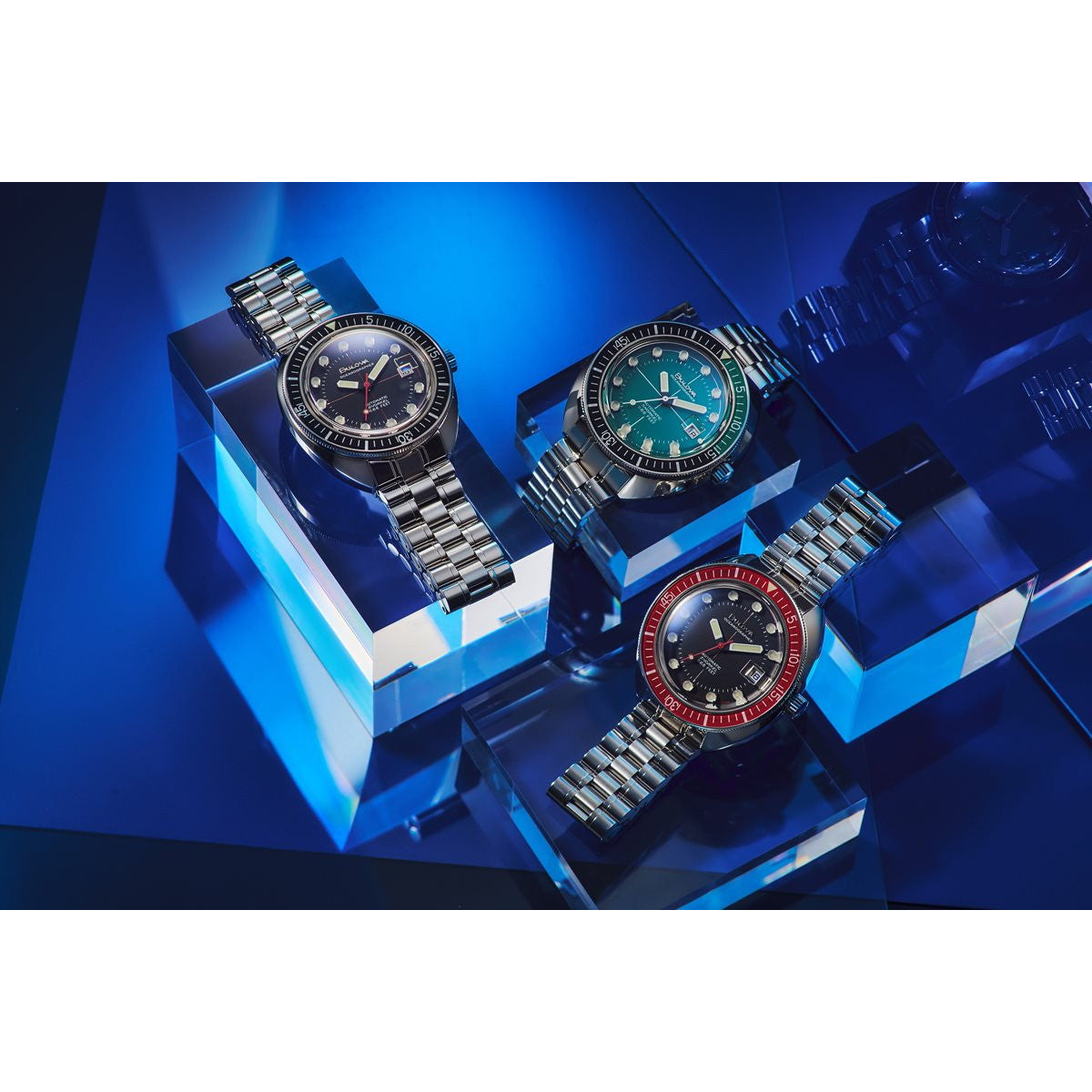 ブローバ BULOVA 腕時計 メンズ 自動巻き メカニカル アーカイブシリーズ Archives Series オーシャノグラファー デビルダイバー Devil Diver 96B344【60回分割手数料無料!】