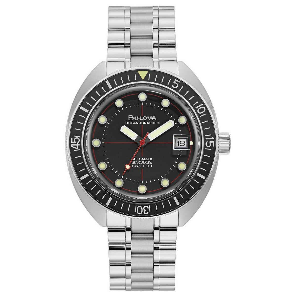 ブローバ BULOVA 腕時計 メンズ 自動巻き メカニカル アーカイブシリーズ Archives Series オーシャノグラファー デビルダイバー Devil Diver 96B344【60回分割手数料無料!】