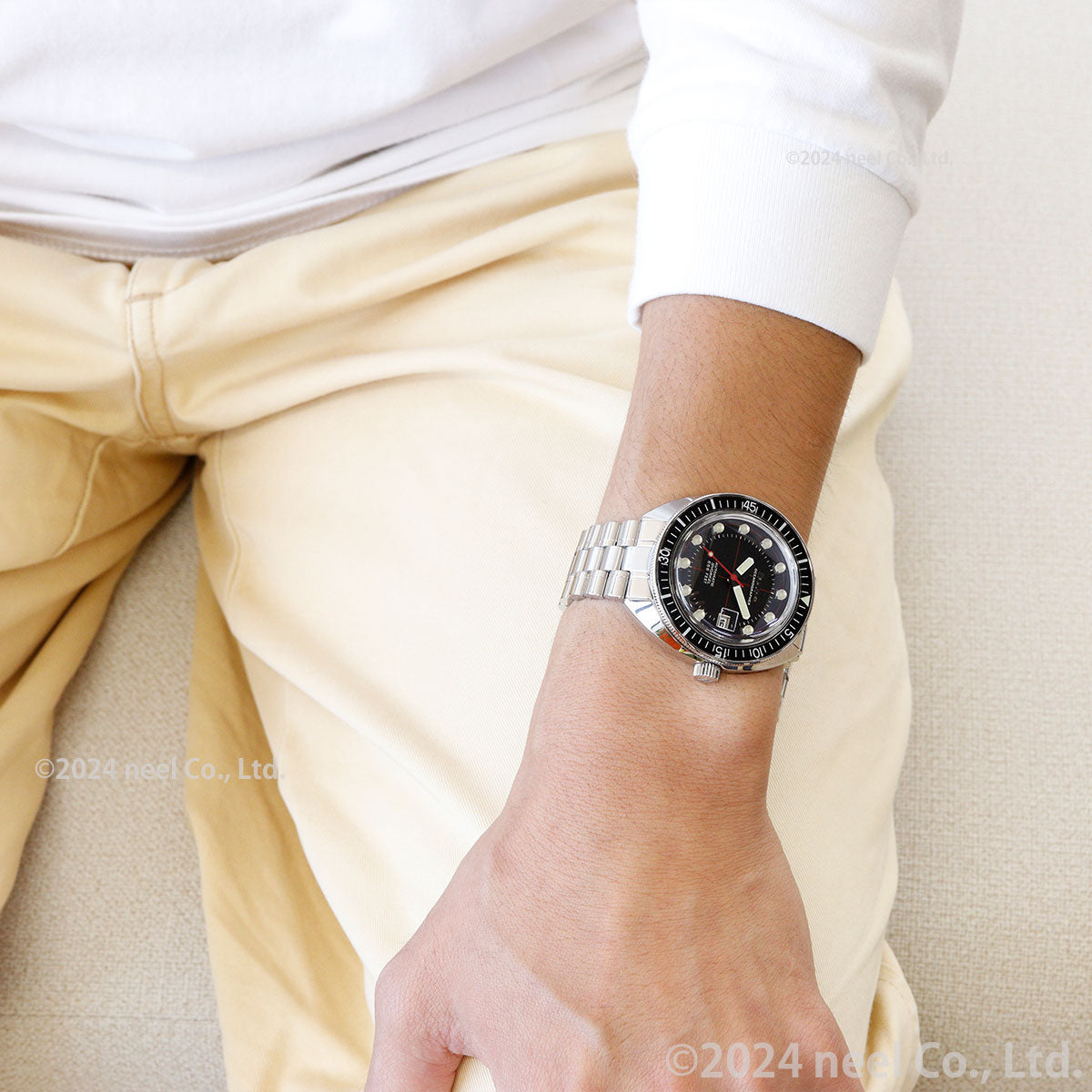 ブローバ BULOVA 腕時計 メンズ 自動巻き メカニカル アーカイブシリーズ Archives Series オーシャノグラファー デビルダイバー Devil Diver 96B344【60回分割手数料無料!】