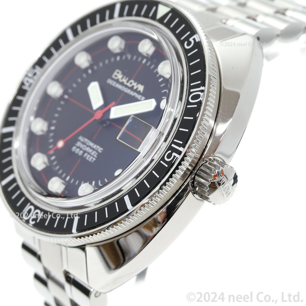 ブローバ BULOVA 腕時計 メンズ 自動巻き メカニカル アーカイブシリーズ Archives Series オーシャノグラファー デビルダイバー Devil Diver 96B344【60回分割手数料無料!】