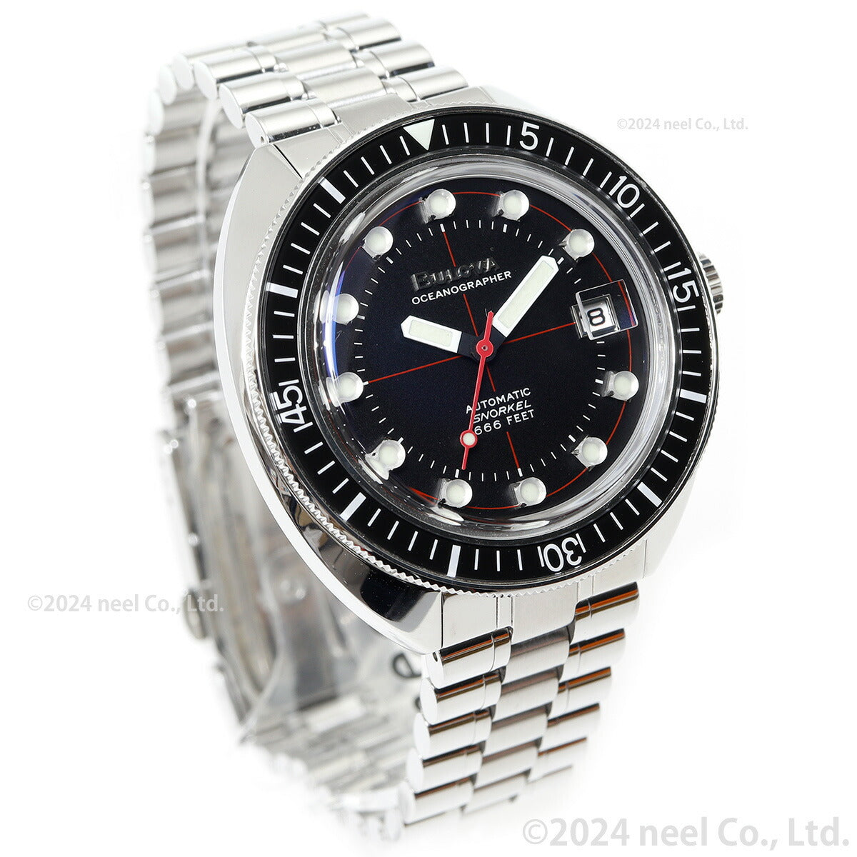 ブローバ BULOVA 腕時計 メンズ 自動巻き メカニカル アーカイブシリーズ Archives Series オーシャノグラファー デビルダイバー Devil Diver 96B344【60回分割手数料無料!】