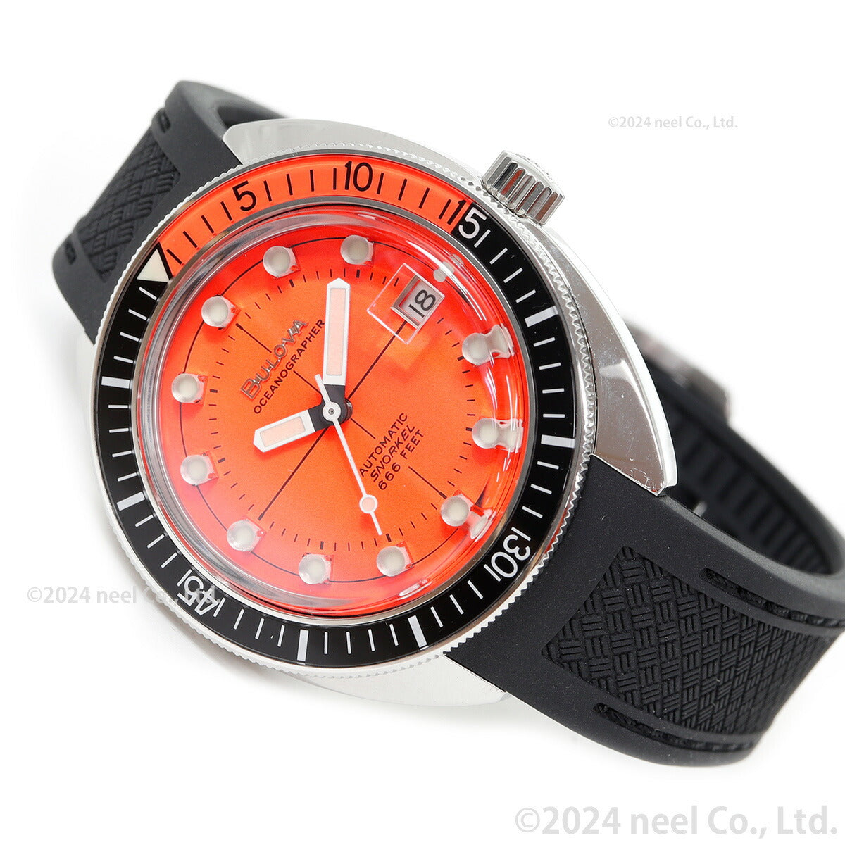 ブローバ BULOVA 腕時計 メンズ 自動巻き ダイバー アーカイブシリーズ Archives Series オーシャノグラファー デビルダイバー Oceanographer Devil Diver 96B350