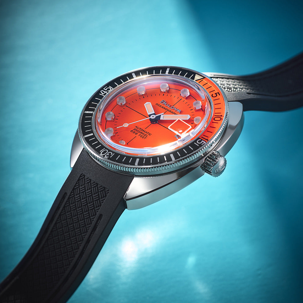 ブローバ BULOVA 腕時計 メンズ 自動巻き ダイバー アーカイブシリーズ Archives Series オーシャノグラファー デビルダイバー Oceanographer Devil Diver 96B350