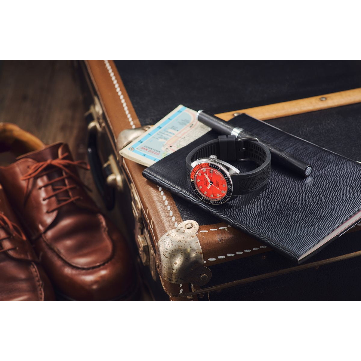 ブローバ BULOVA 腕時計 メンズ 自動巻き ダイバー アーカイブシリーズ Archives Series オーシャノグラファー デビルダイバー Oceanographer Devil Diver 96B350