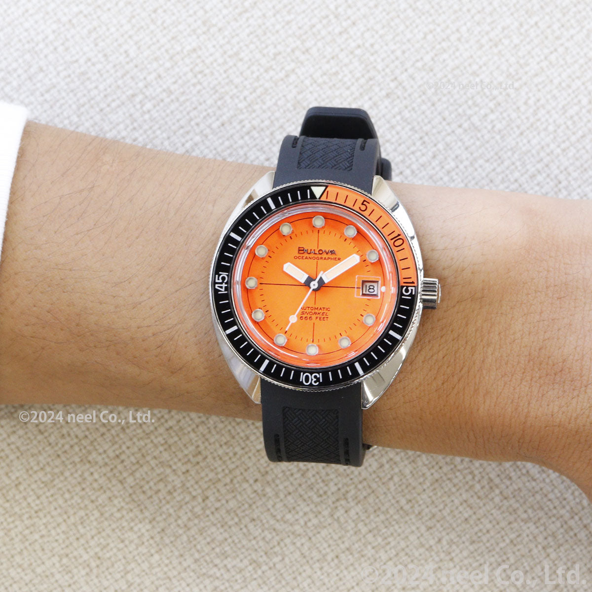 ブローバ BULOVA 腕時計 メンズ 自動巻き ダイバー アーカイブシリーズ Archives Series オーシャノグラファー デビルダイバー Oceanographer Devil Diver 96B350