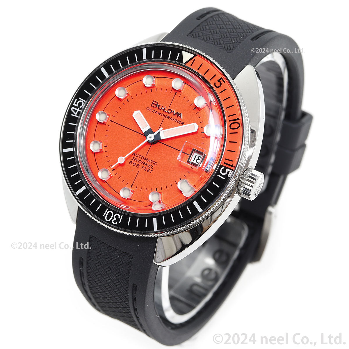 ブローバ BULOVA 腕時計 メンズ 自動巻き ダイバー アーカイブシリーズ Archives Series オーシャノグラファー デビルダイバー Oceanographer Devil Diver 96B350