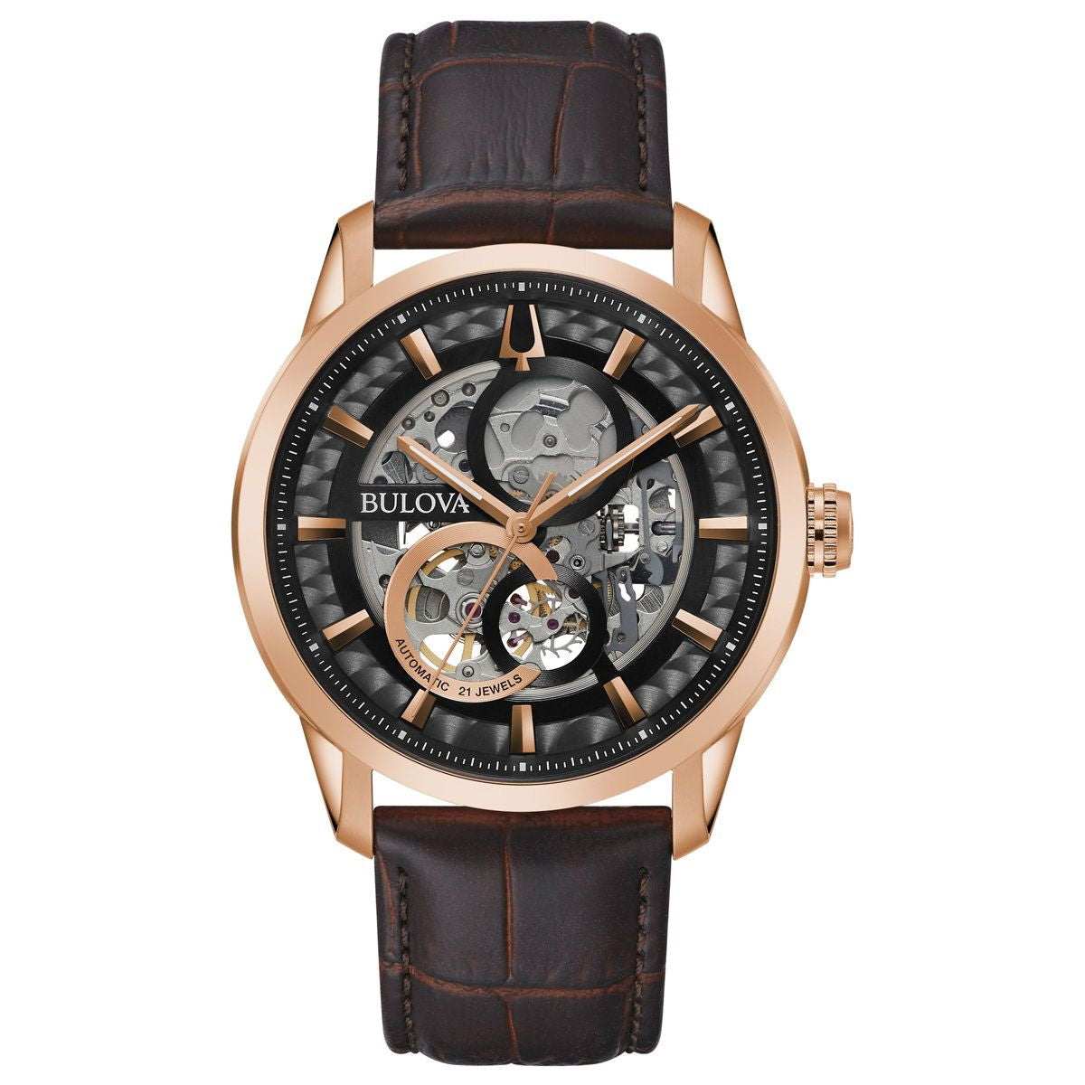 ブローバ BULOVA 腕時計 メンズ 自動巻き メカニカル スケルトン クラシック Classic 97A169