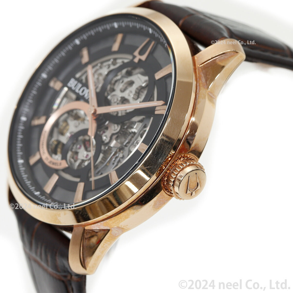 ブローバ BULOVA 腕時計 メンズ 自動巻き メカニカル スケルトン クラシック Classic 97A169