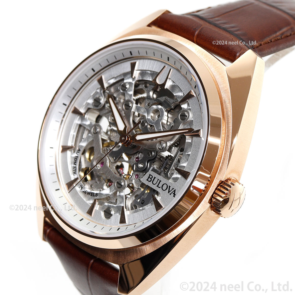 ブローバ BULOVA 腕時計 メンズ 自動巻き メカニカル クラシック サーベイヤー Classic 97A175【60回分割手数料無料!】