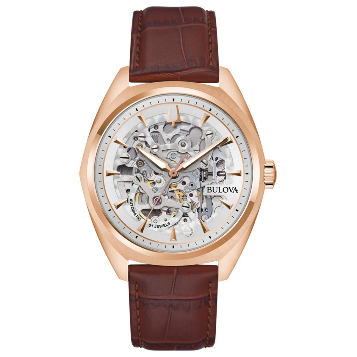 ブローバ BULOVA 腕時計 メンズ 自動巻き メカニカル クラシック サーベイヤー Classic 97A175【60回分割手数料無料!】
