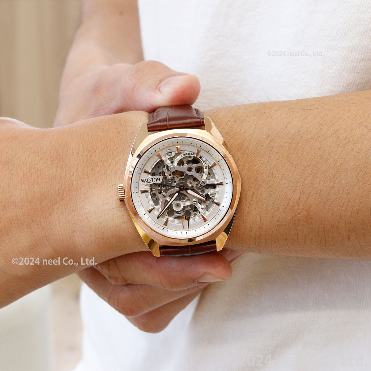 ブローバ BULOVA 腕時計 メンズ 自動巻き メカニカル クラシック サーベイヤー Classic 97A175【60回分割手数料無料!】