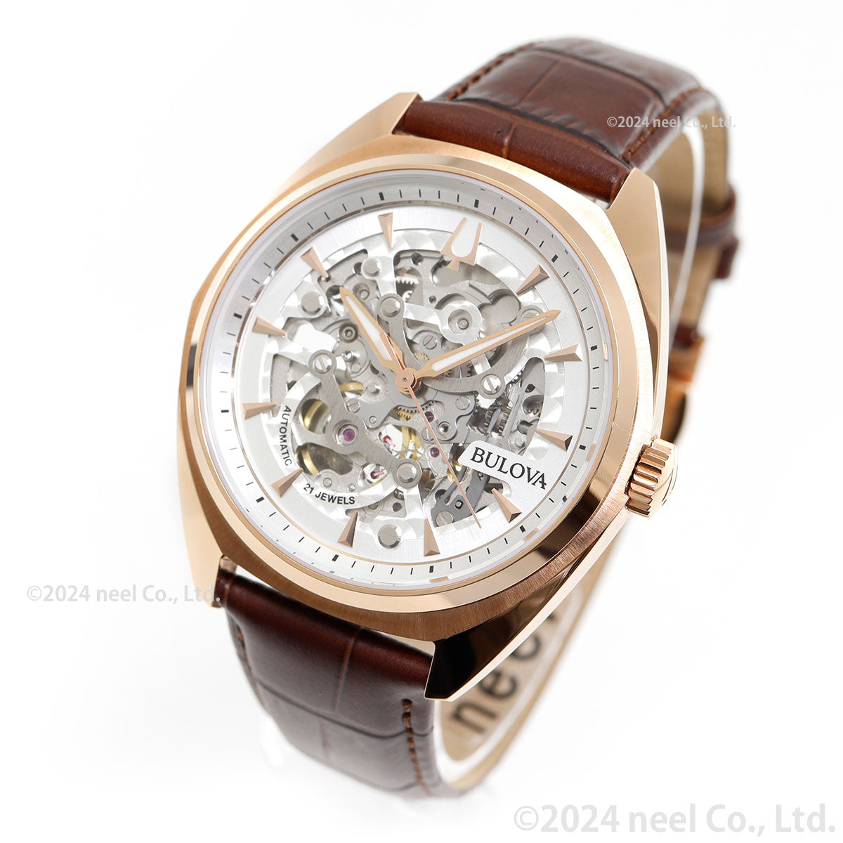 ブローバ BULOVA 腕時計 メンズ 自動巻き メカニカル クラシック サーベイヤー Classic 97A175【60回分割手数料無料!】