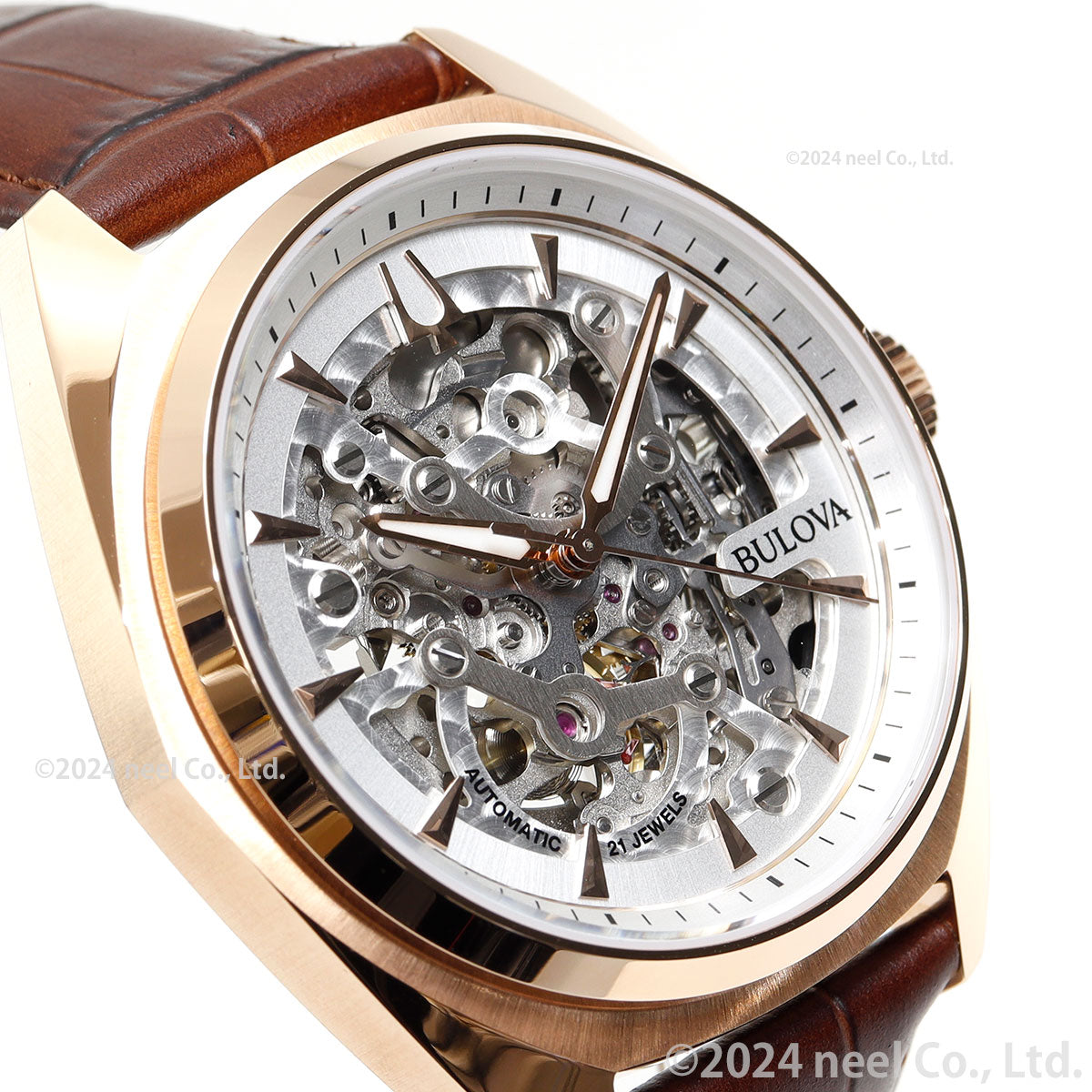 ブローバ BULOVA 腕時計 メンズ 自動巻き メカニカル クラシック サーベイヤー Classic 97A175【60回分割手数料無料!】