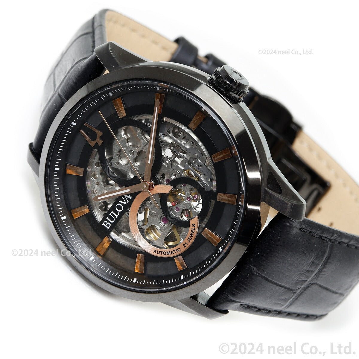 ブローバ BULOVA 腕時計 メンズ 自動巻き メカニカル スケルトン クラシック Classic 98A283【60回分割手数料無料!】