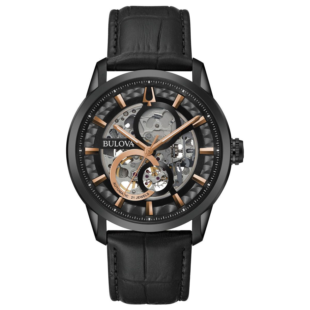 ブローバ BULOVA 腕時計 メンズ 自動巻き メカニカル スケルトン クラシック Classic 98A283【60回分割手数料無料!】