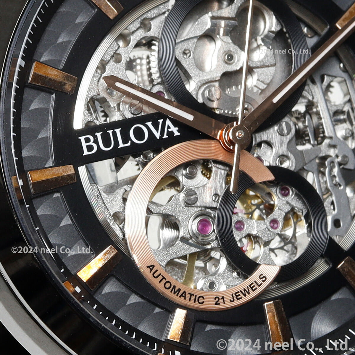 ブローバ BULOVA 腕時計 メンズ 自動巻き メカニカル スケルトン クラシック Classic 98A283【60回分割手数料無料!】