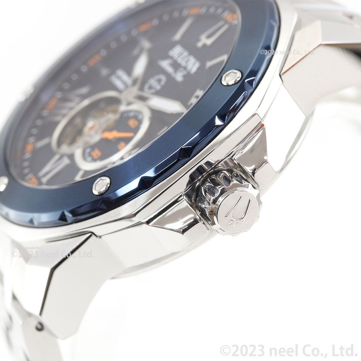 ブローバ BULOVA 腕時計 メンズ 自動巻き メカニカル マリンスター Marine Star 98A302【60回分割手数料無料!】