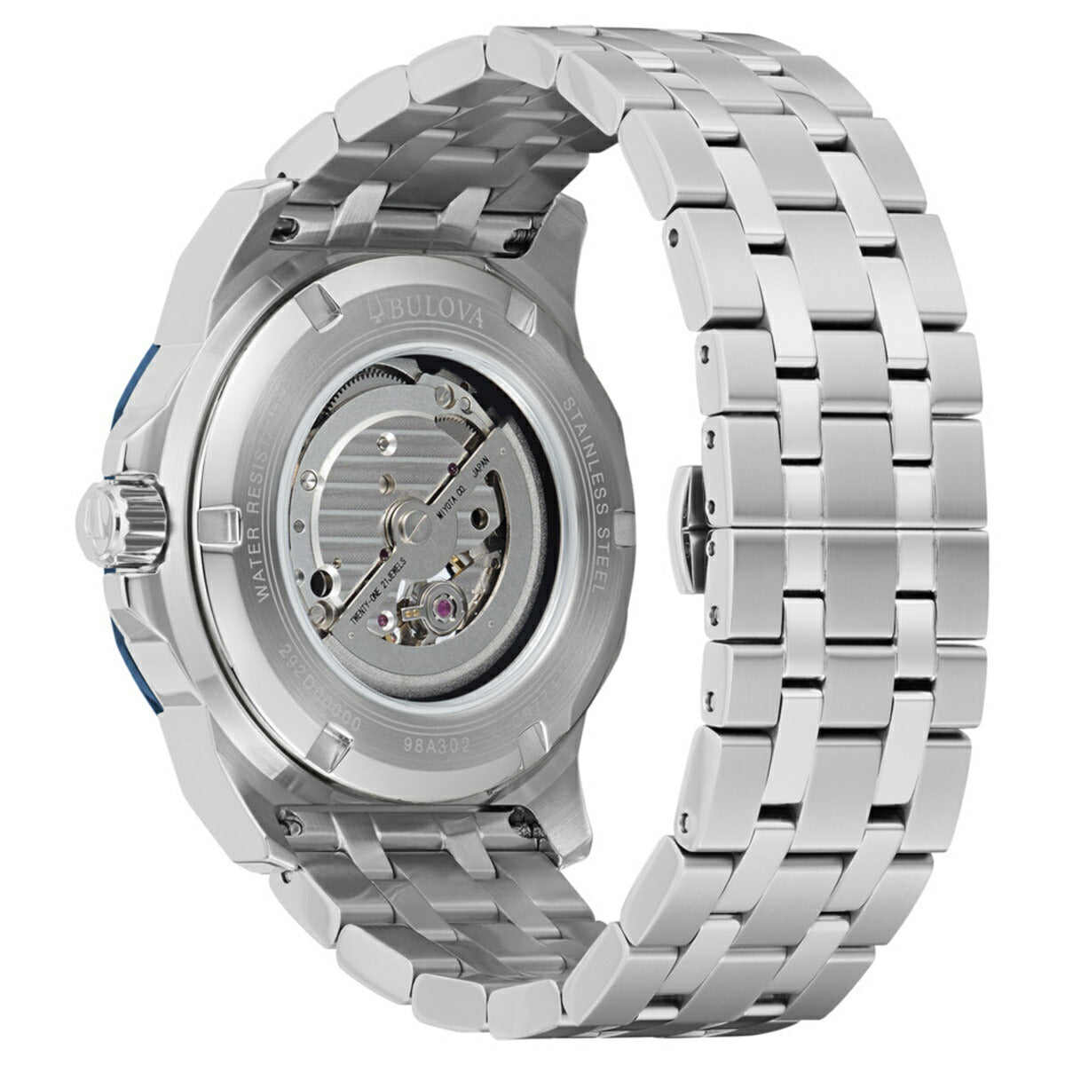 ブローバ BULOVA 腕時計 メンズ 自動巻き メカニカル マリンスター Marine Star 98A302【60回分割手数料無料!】
