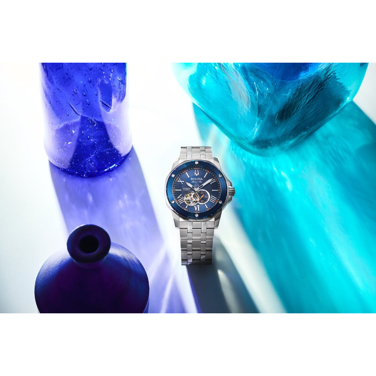 ブローバ BULOVA 腕時計 メンズ 自動巻き メカニカル スケルトン クラシック Classic 98A283【60回分割手数料無料!】