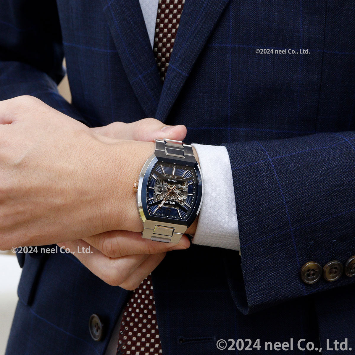 ブローバ BULOVA 腕時計 メンズ 自動巻き メカニカル クラシック CLASSIC 98A319【2025 新作】