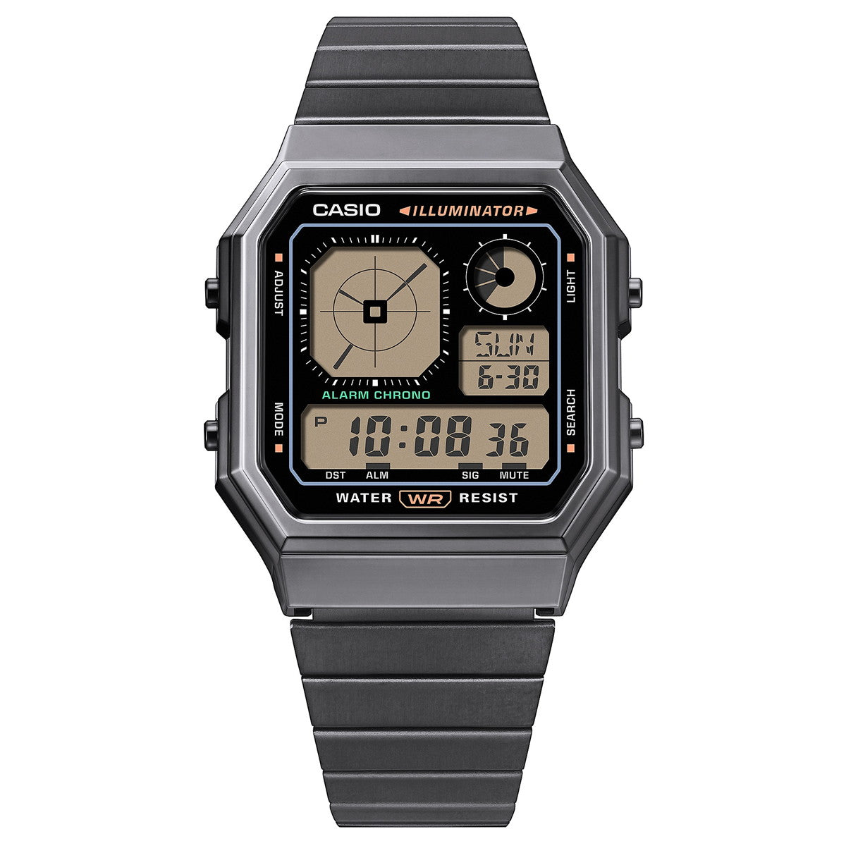 カシオ クラシック CASIO CLASSIC 限定モデル デジタル 腕時計 A130WEGG-1AJF ガンメタリック【2025 新作】