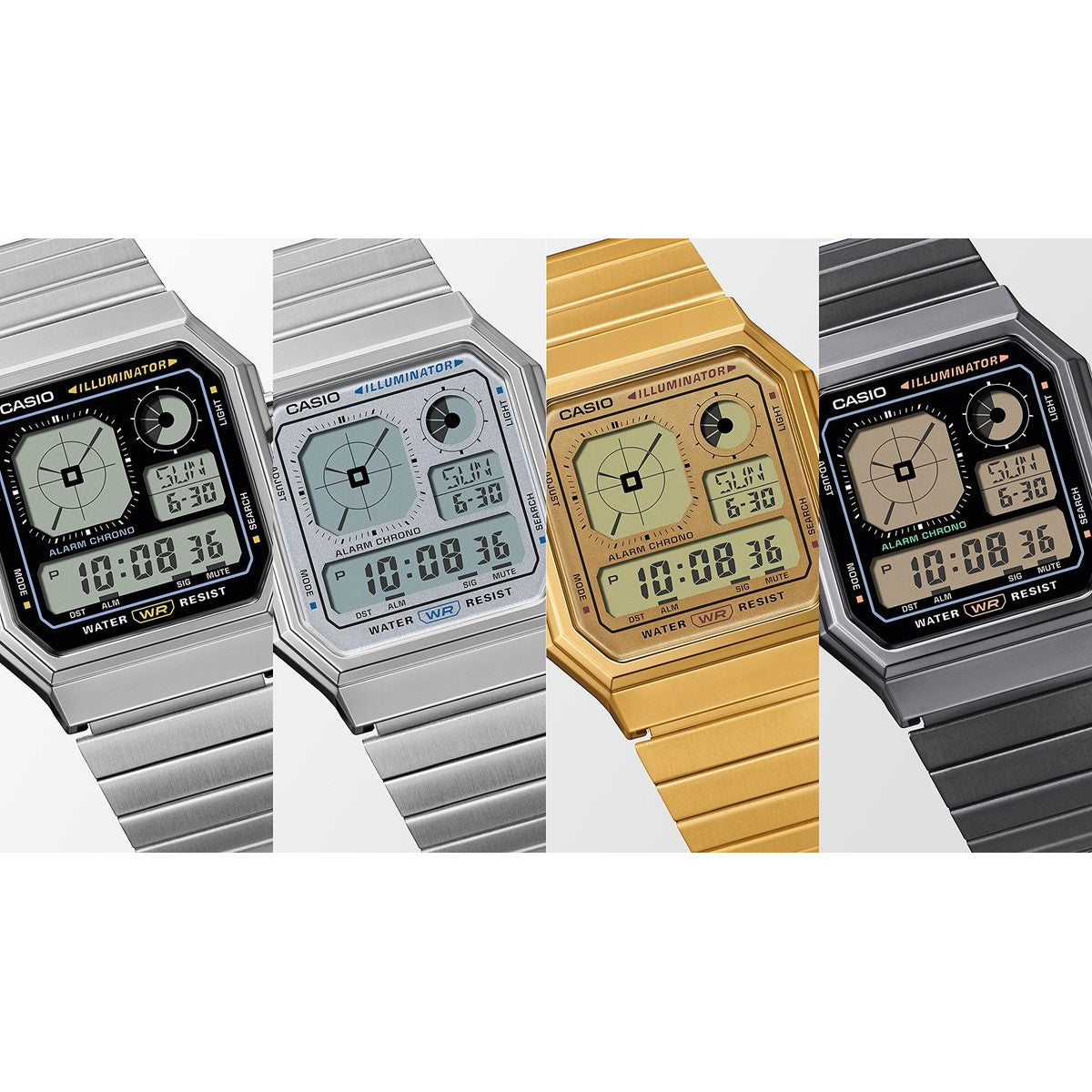 カシオ クラシック CASIO CLASSIC 限定モデル デジタル 腕時計 A130WEGG-1AJF ガンメタリック【2025 新作】