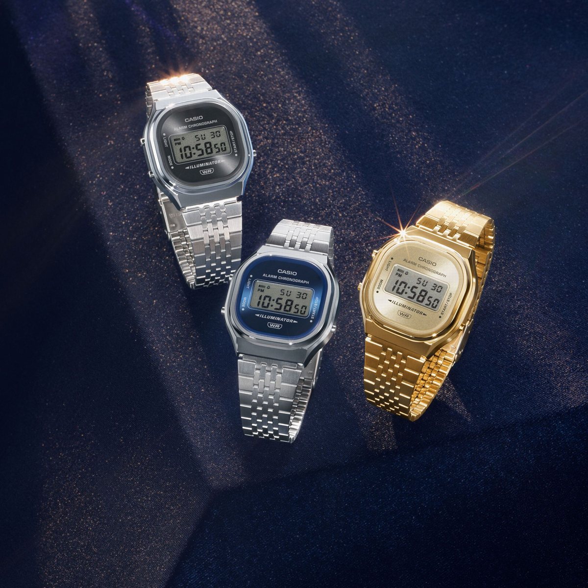 カシオ クラシック CASIO CLASSIC 限定モデル デジタル 腕時計 A140WE-2AJF ネイビー【2026 新作】
