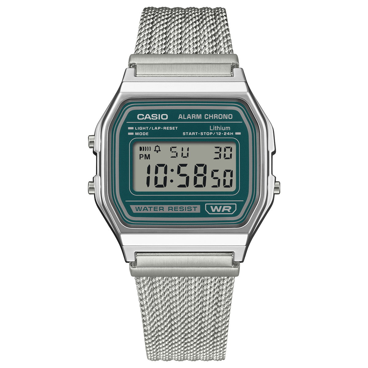 カシオ クラシック CASIO CLASSIC デジタル 限定モデル 腕時計 A158WEM-3JF ダークグリーン【2025 新作】