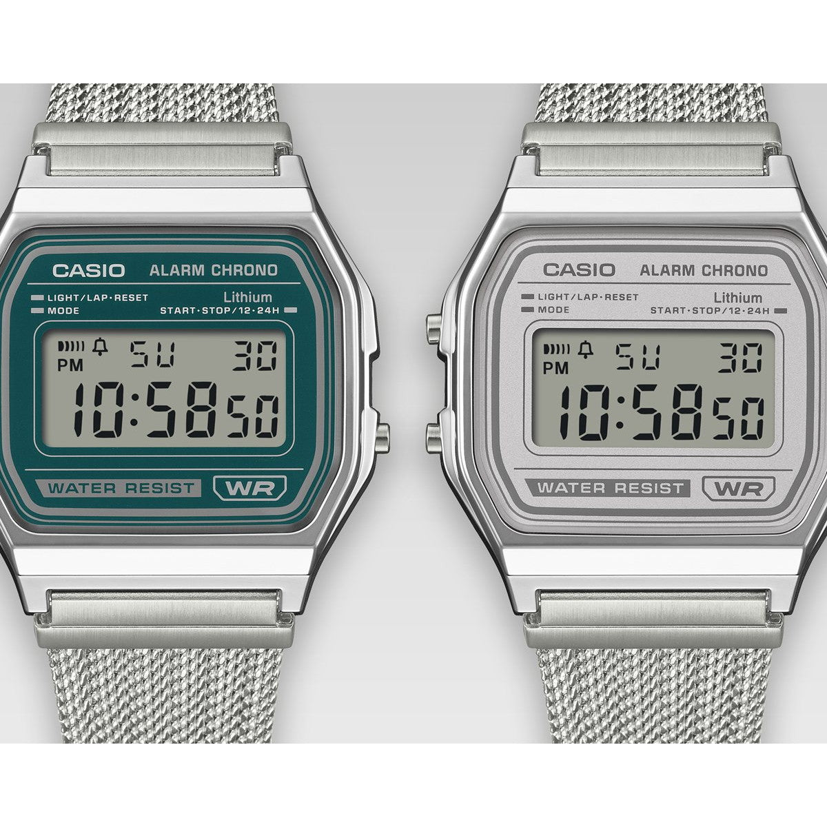 カシオ クラシック CASIO CLASSIC デジタル 限定モデル 腕時計 A158WEM-3JF ダークグリーン【2025 新作】